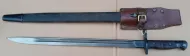 1913 Pattern Bayonet and leather frog 