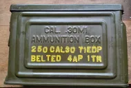 250 round ammo can 30cal Early
