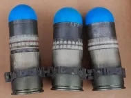 3 x 40mm GMG rounds complete