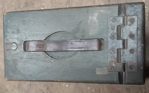 50 cal ammo box (wooden)