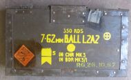 7.62mm wooden ammo box 