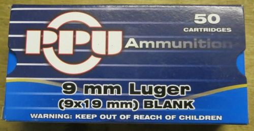 9mm x 19 PPU Blank 