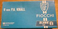9mm Pac Blank ammo Fiocchi 