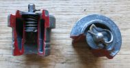 sectioned Anti tank mine fuse British