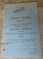 Weapons handling training manual 1955
