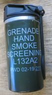L132A2 Smoke screening grenade (Inert) 