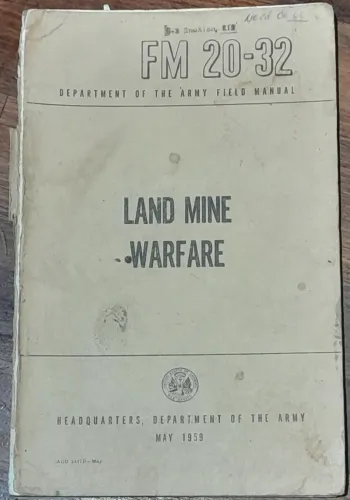 FM 20-32 Landmine Warfare manual 