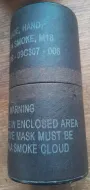 M18 Smoke Grenade transit canister 