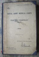 RAMC Medical manual dated 1944 