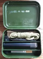 SLR L1A1cleaning kit metal tin 7.62mm