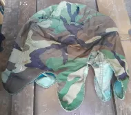 Helmet cover US woodland pattern