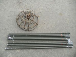 Cam Poles aluminium