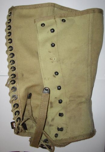 US Canvas leggings ww2 type 