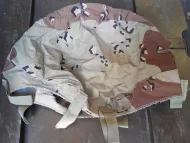 Chocolate chip helmet cover 