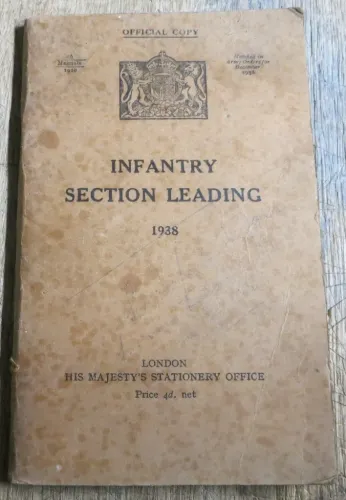infantry section leading 1938