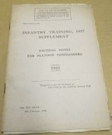 infantry training supplement 1941