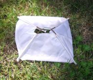 White mine marker 