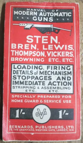 Modern Automatic weapons manual 1940's 