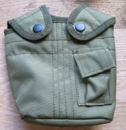 Water bottle carrier Green